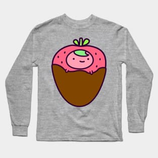 Chocolate Covered Strawberry Long Sleeve T-Shirt